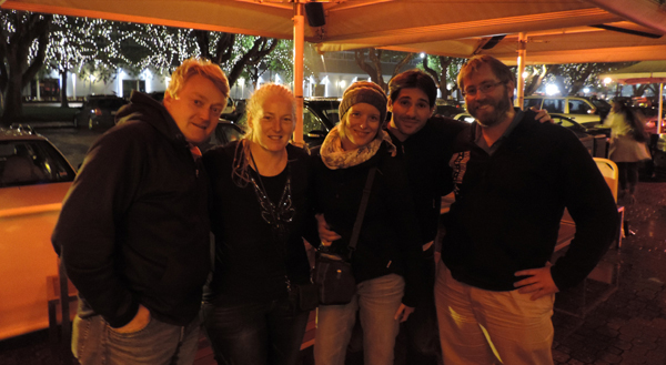 Peter, Deb, me, Florian, Gerry