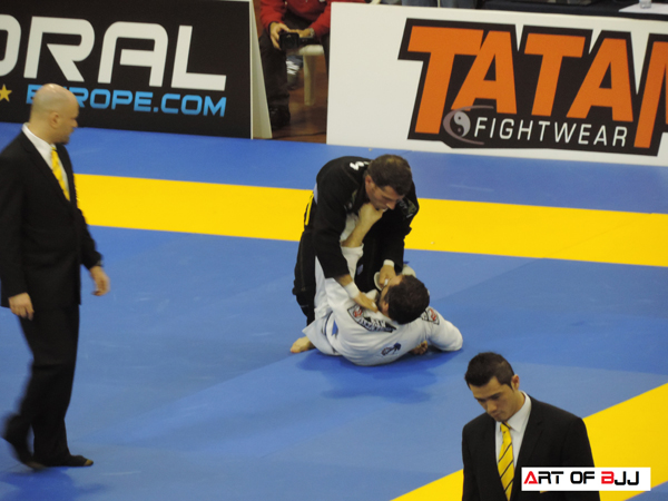 IBJJ European Open one legged fighter