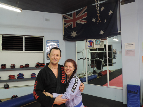 Nikki and Anthony Lange, Lange's MMA, Manly, North Sydney, Australia