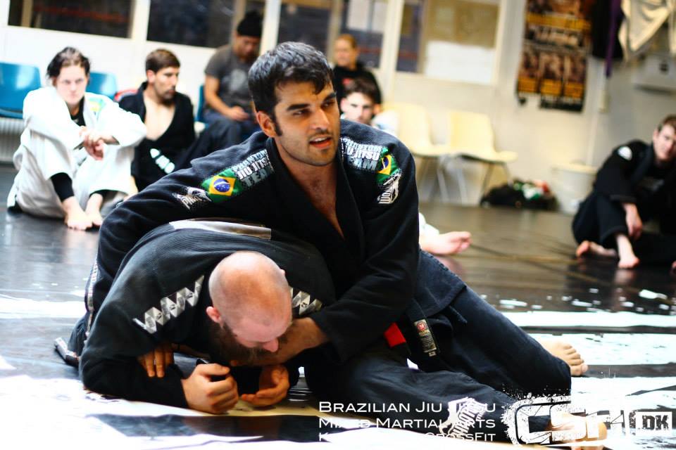 Daniel Marquez instructor at the BJJ Globetrotters camp