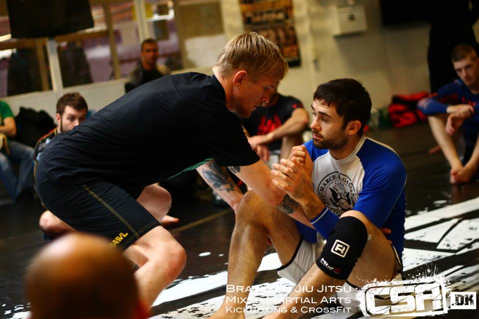 Daniel Bertina instructor at the BJJ Globetrotters fall camp