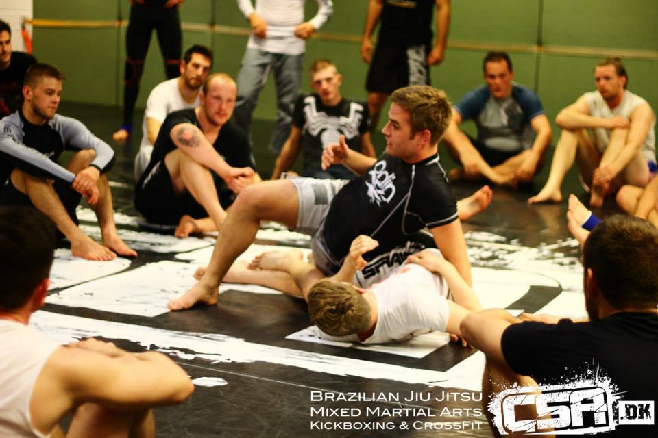 Kári Gunnarsson instructor at BJJ Globetrotters fall camp