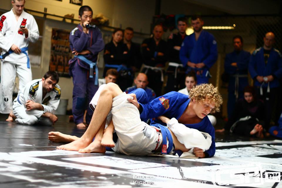 Christian Graugart teaching at the BJJ Globetrotters camp