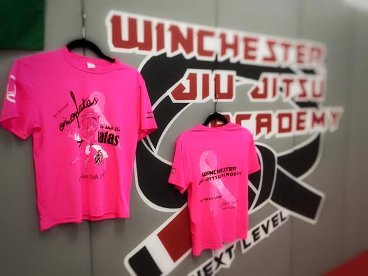 Winchester jiu-jitsu USA pink october