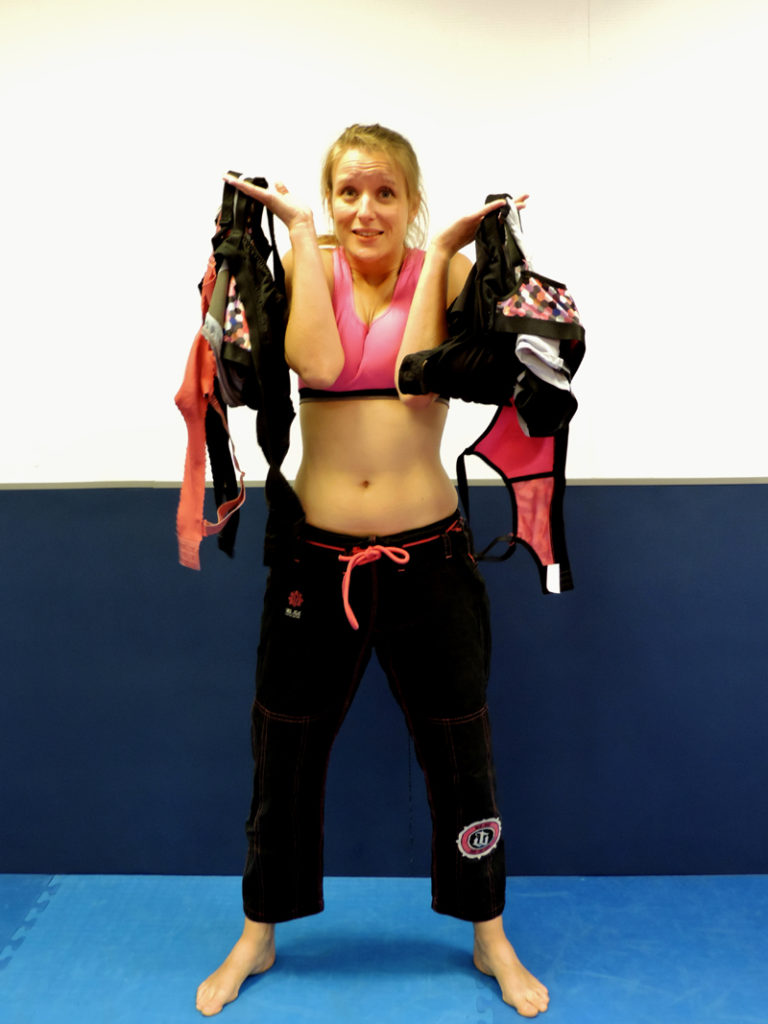 Which type of sports bras chose to do brazilian jiu-jitsu ?