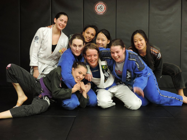 Brazilian jiu-jitsu team Maromba Academia Melbourne Australia women in Gi