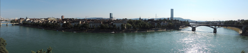 Rhin river Basel