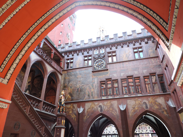 City hall courtyard