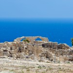 Ruins of a basilica on Cyprus ( Kourion)