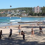 Beach volley sur la plage de Manly