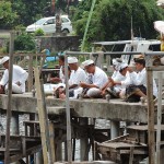 Cérémonie au Lac Beratan Bali