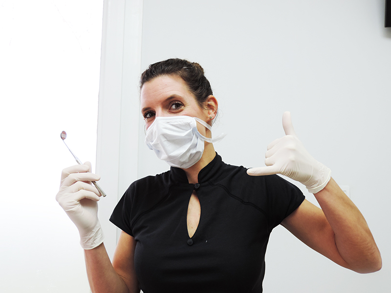 Dentiste et pratiquante de jiu jitsu brésilien